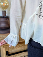 Blouse Gaby — Blouse Légère Femme photo lifestyle