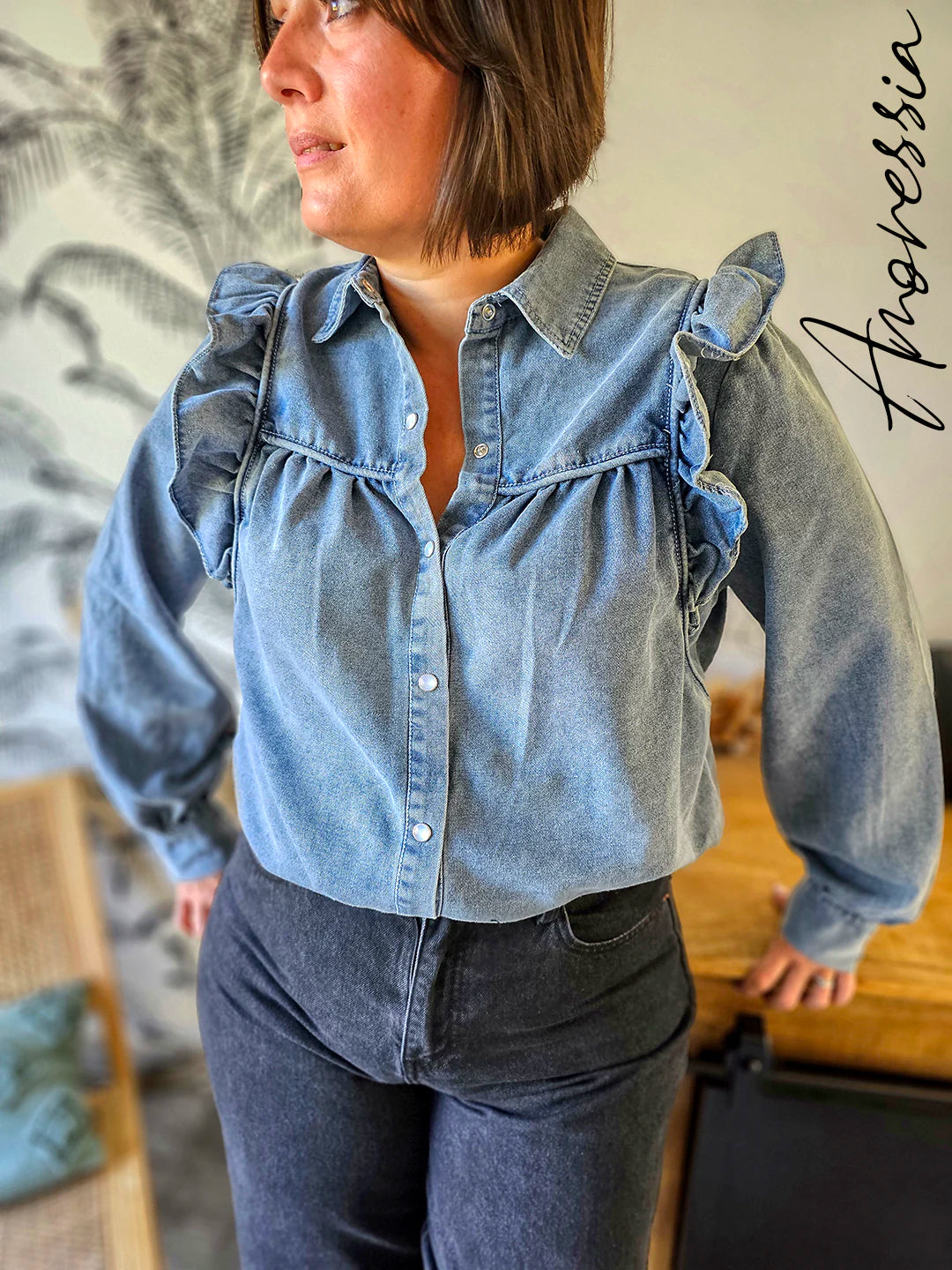 Chemise Elie — Chemise Légère Manches Longues Femme