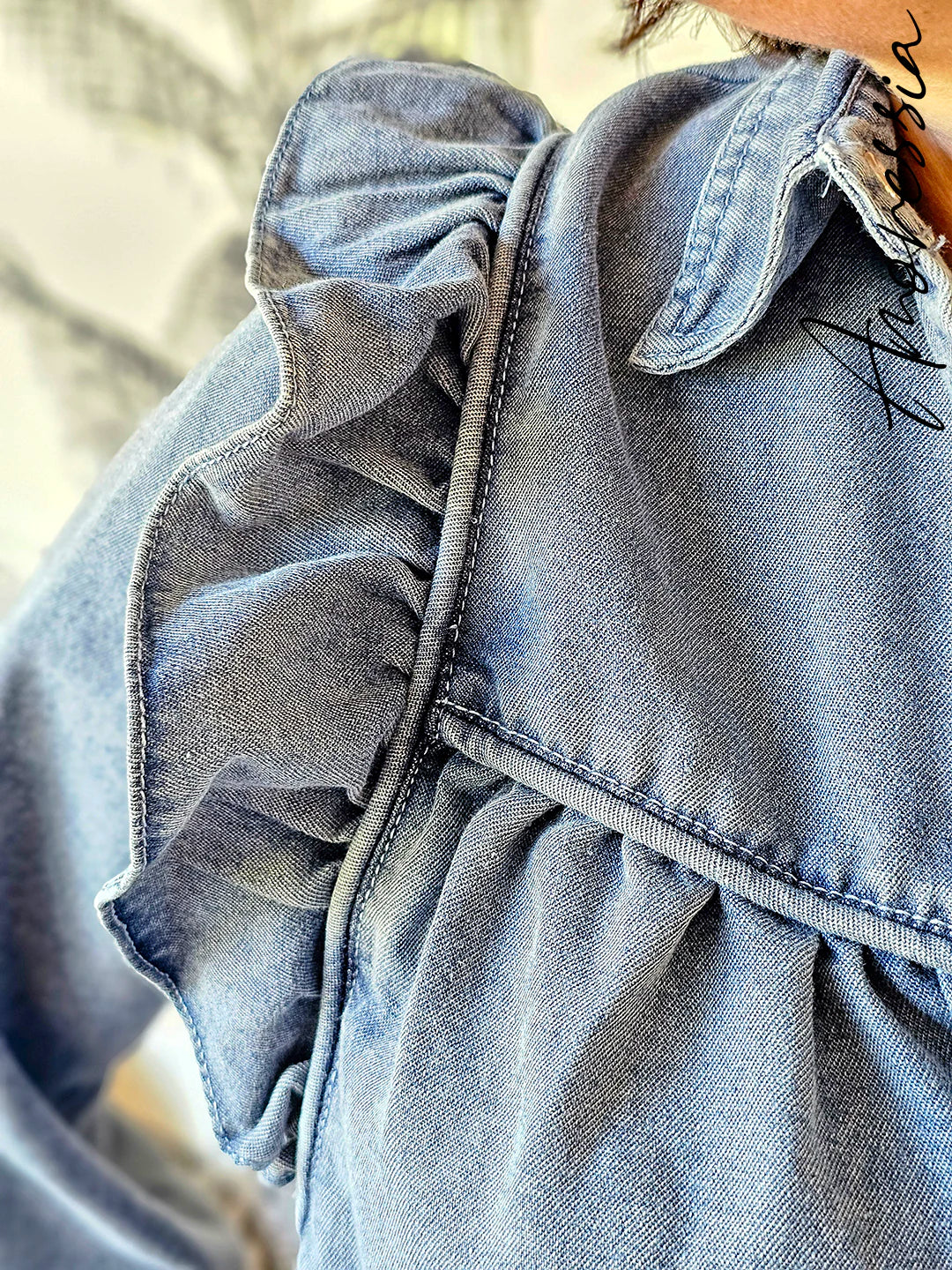Chemise Elie — Chemise Légère Manches Longues Femme photo lifestyle