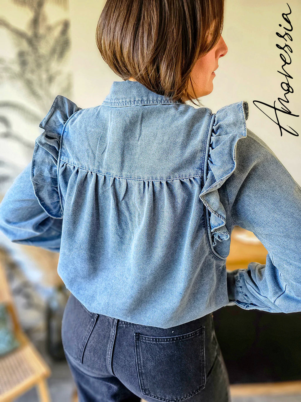 Chemise Elie — Chemise Légère Manches Longues Femme autre vue