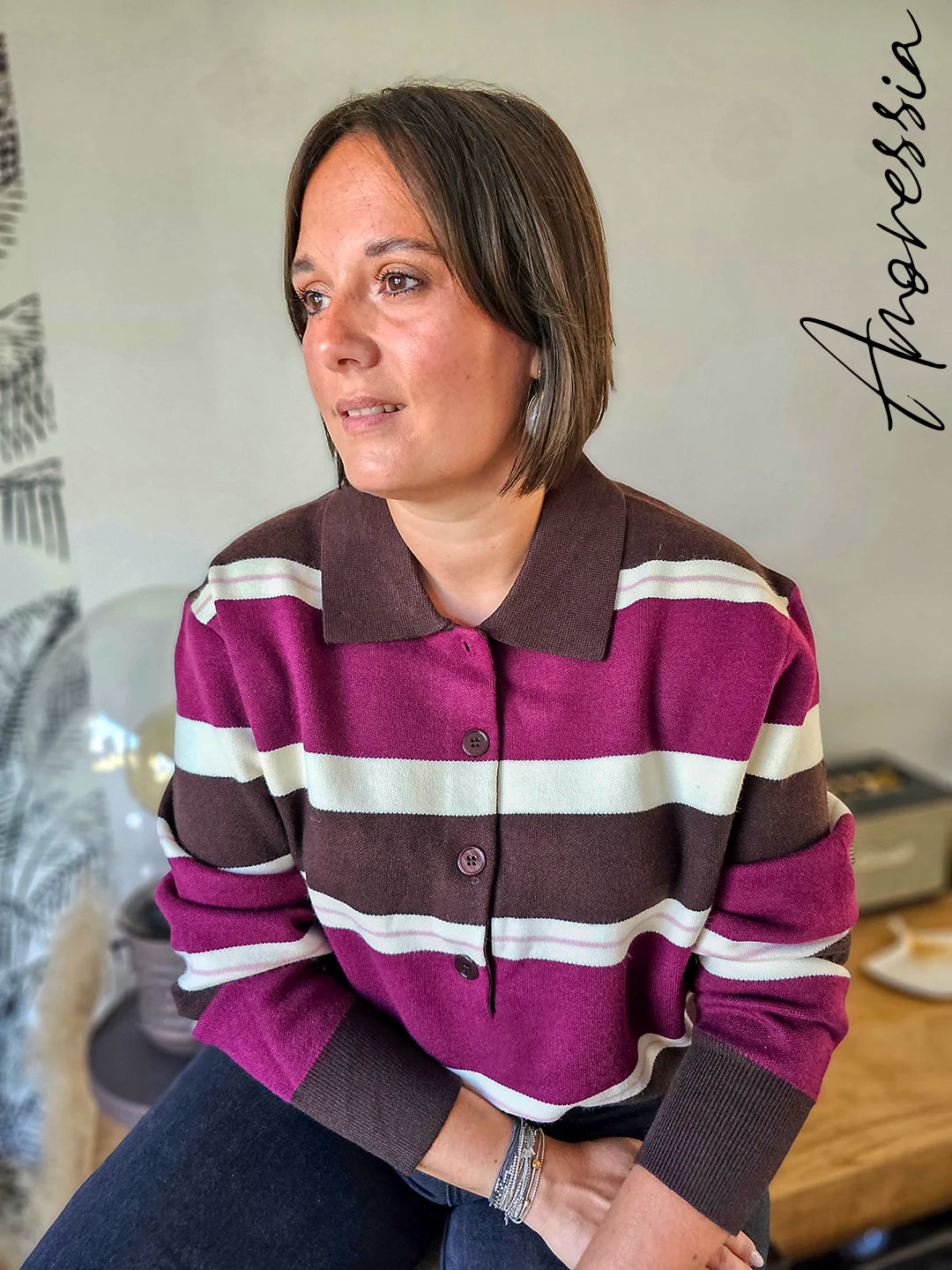 Pull Léon — Pull Long Femme vue détail