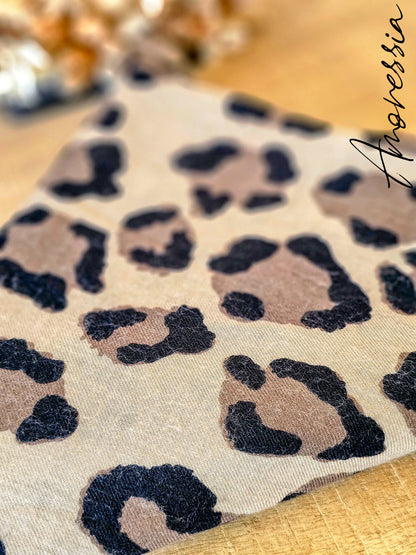 Echarpe Léopard 140*140