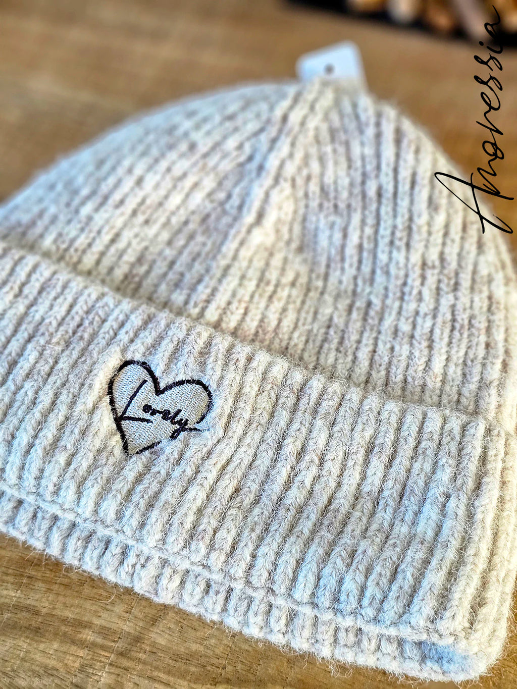 Bonnet Lovely — Bonnet Doux Femme photo porté
