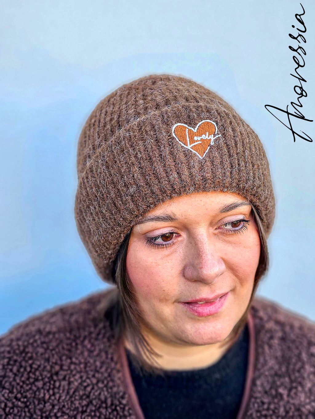 Bonnet Lovely — Bonnet Doux Femme vue détail