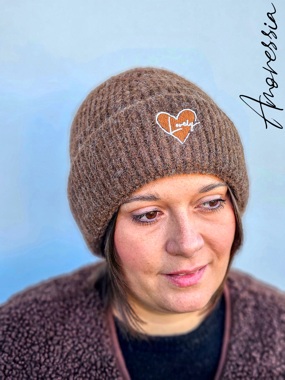 Bonnet Lovely — Bonnet Doux Femme vue détail