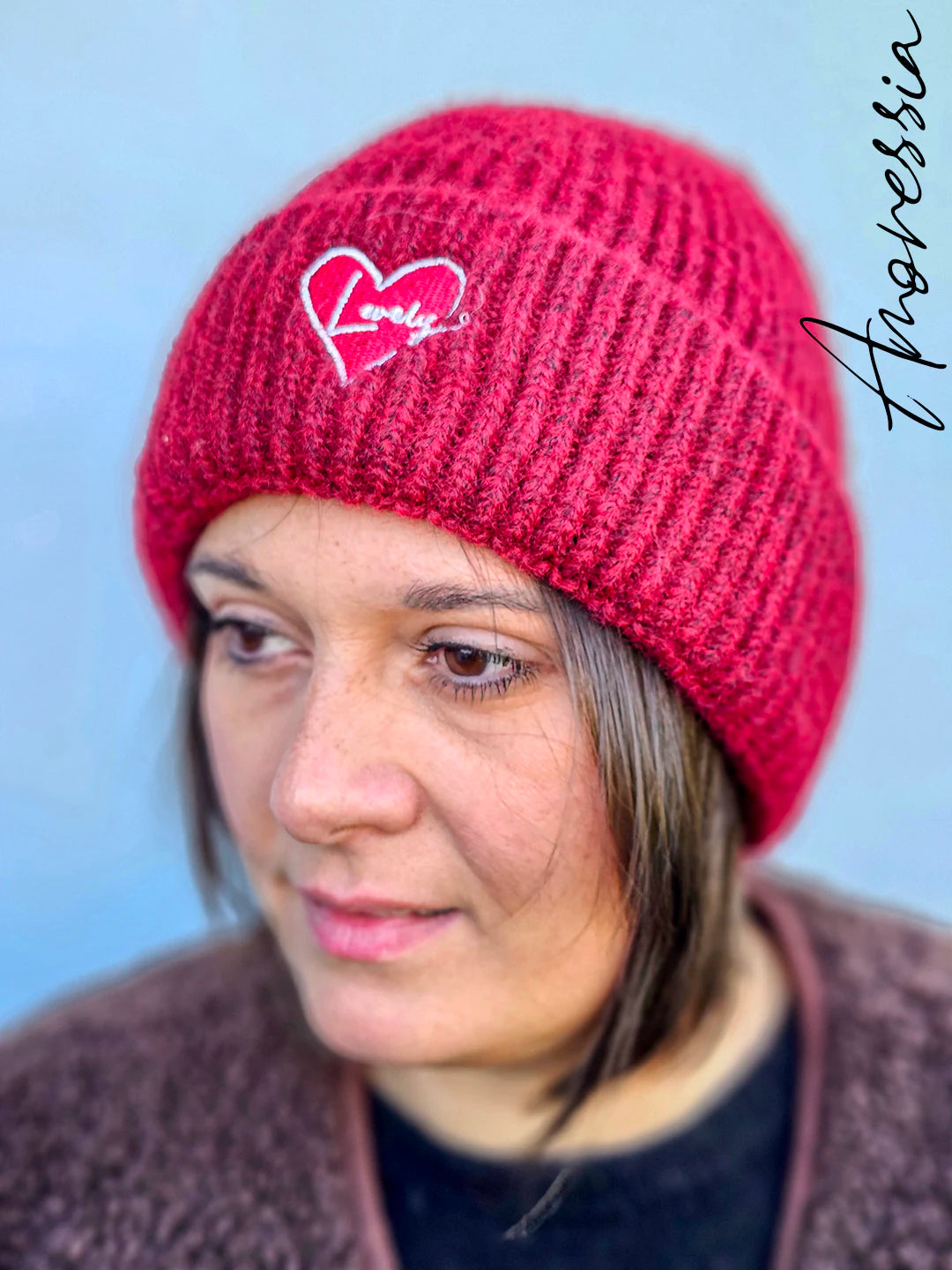 Bonnet Lovely — Bonnet Doux Femme photo lifestyle