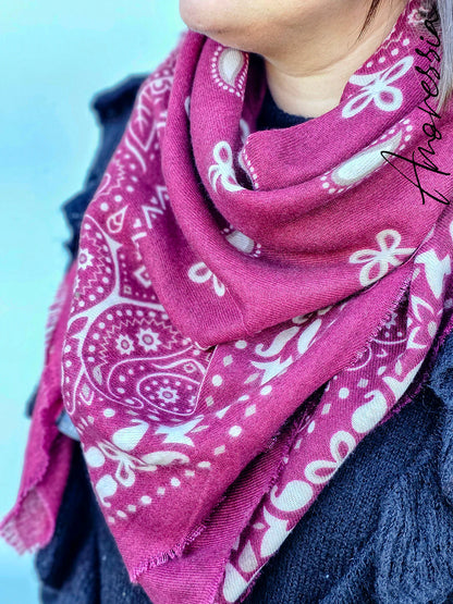 Foulard carré 90*90