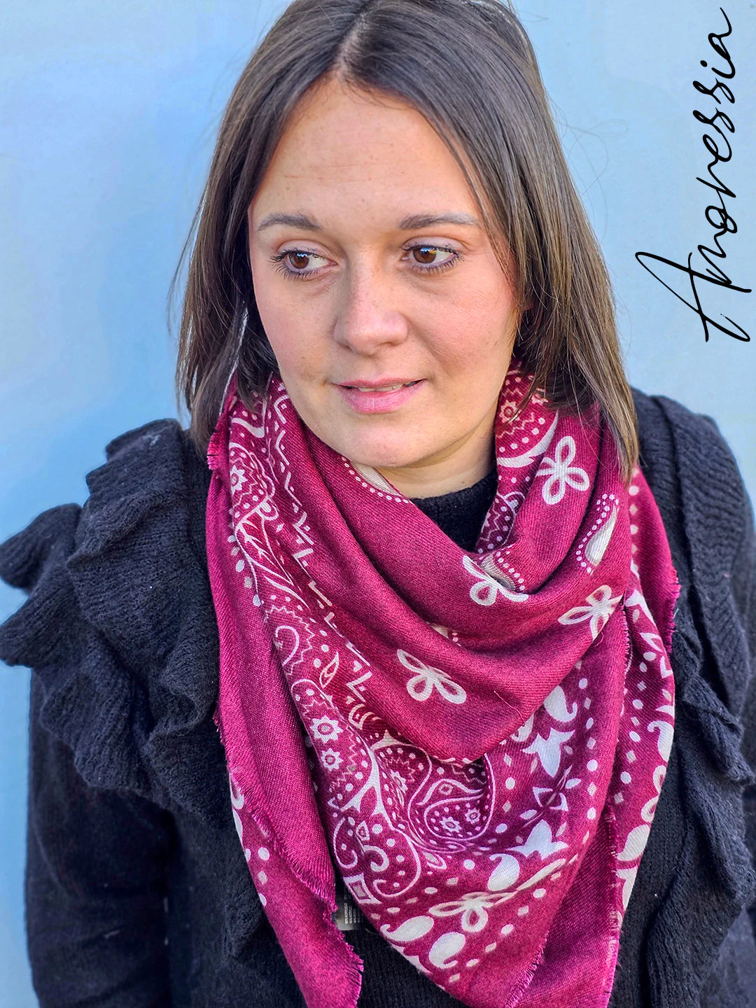 Foulard carré 90*90