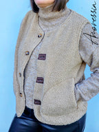 Gilet sans manches Réversible — Gilet Réversible Sans Manches Femme