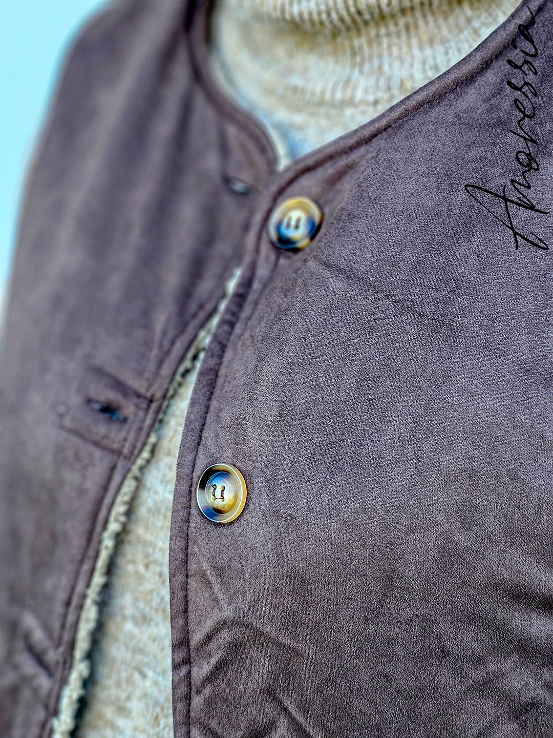 Gilet sans manches Réversible — Gilet Réversible Sans Manches Femme autre vue
