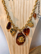 Collier Fin Doré — Collier Fin Doré Chaîne Femme photo porté