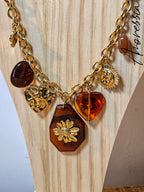 Collier Fin Doré — Collier Fin Doré Chaîne Femme vue détail