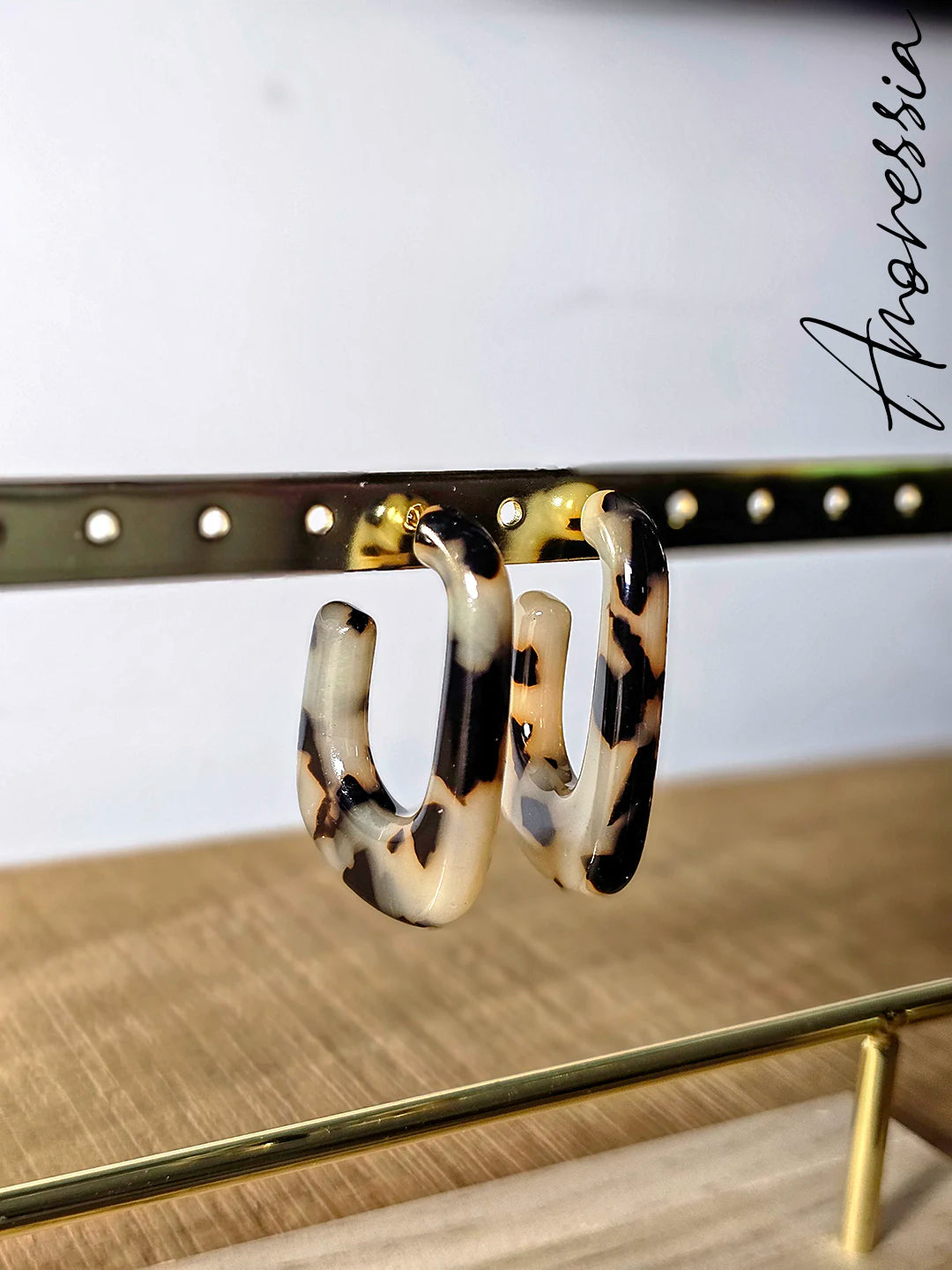 Boucles d'oreilles Léopard