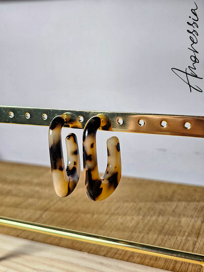 Boucles d'oreilles Léopard