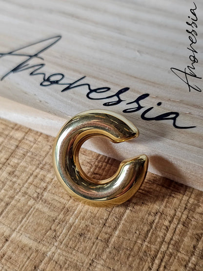 Bijou d'oreille doré