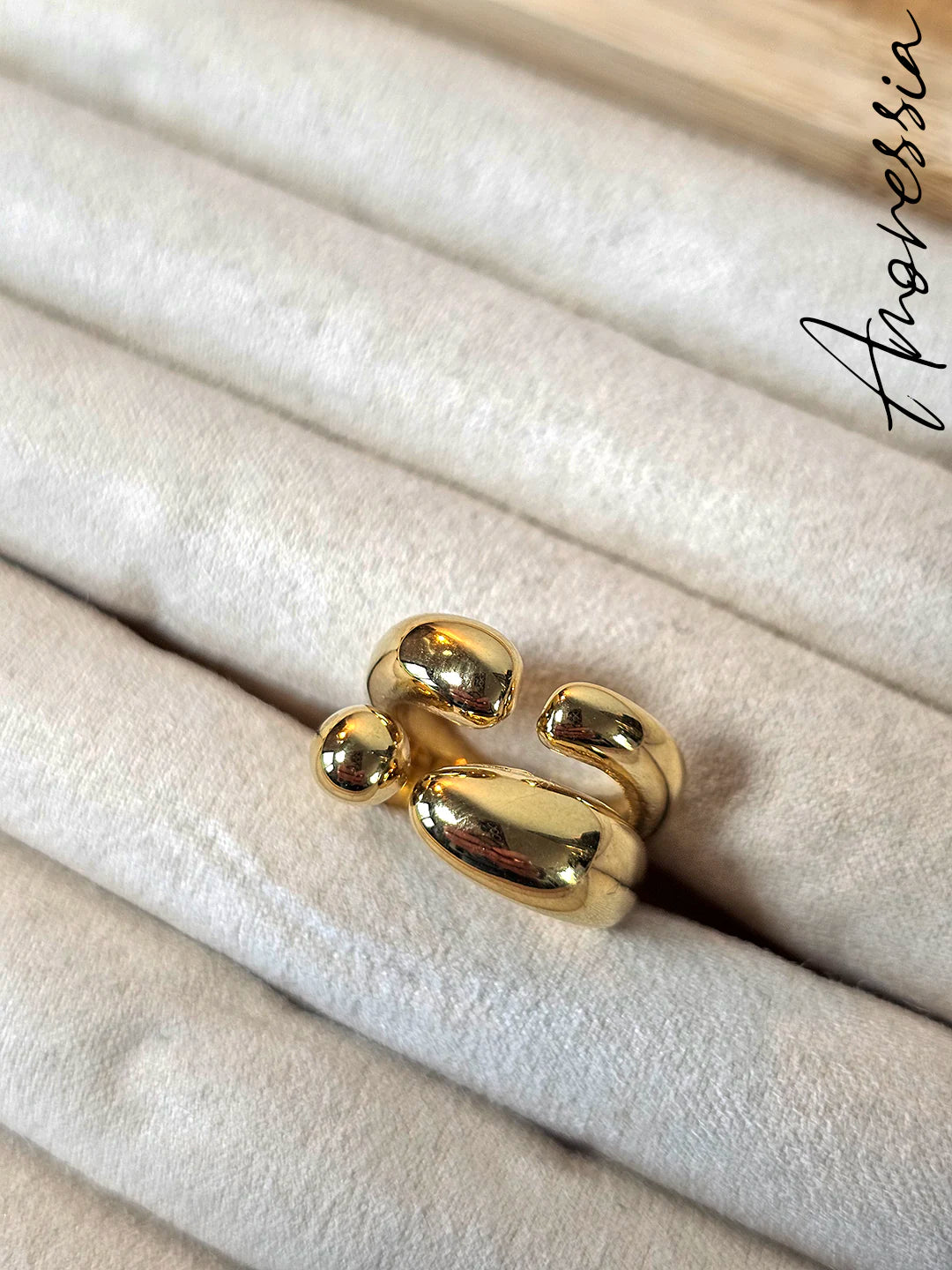 Bague Phalange — Bague Fine Phalange Dorée Femme