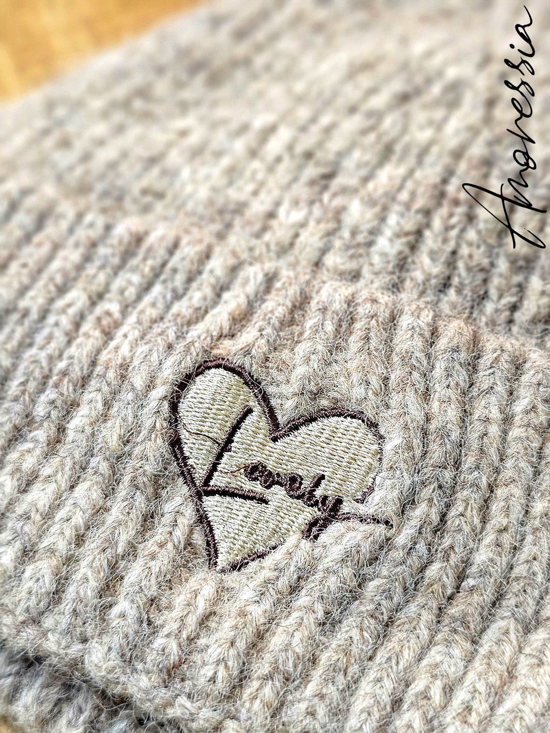Bonnet Lovely — Bonnet Doux Femme vue côté