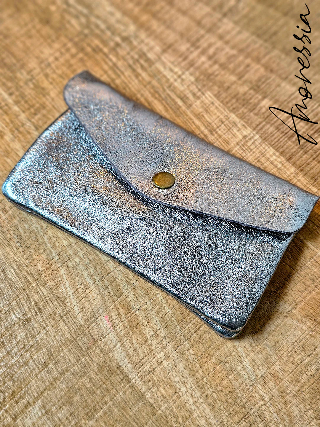 Porte monnaie argenté