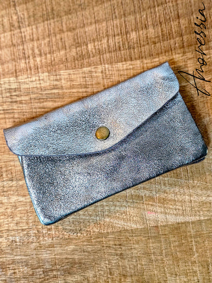 Porte monnaie argenté