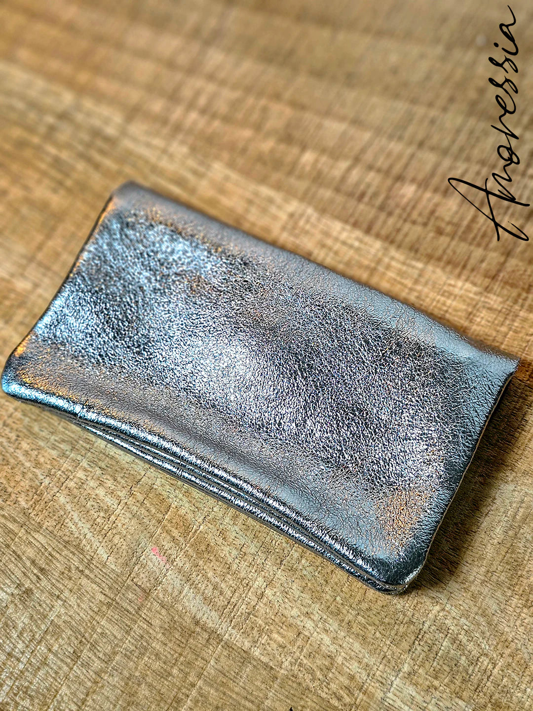 Porte monnaie argenté