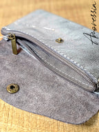 Porte monnaie argenté — Porte-Monnaie Argenté Femme zoom