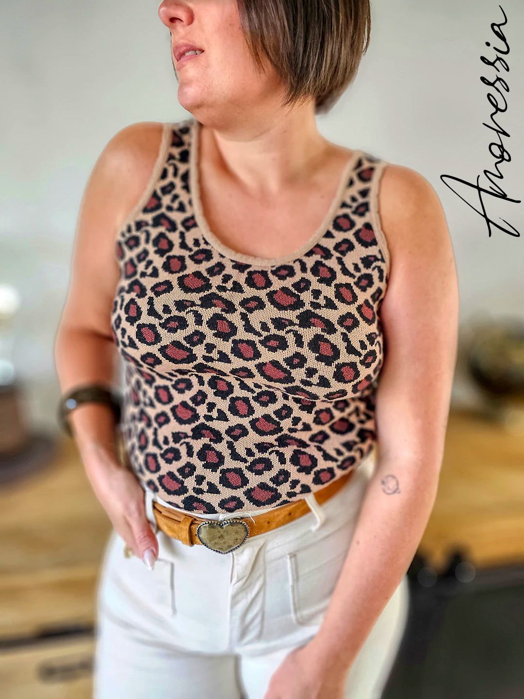 Débardeur Léopard