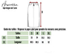 Jupe Longue Lucie — Jupe Longue Noire Satin Fluide Femme vue dos